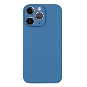 iPhone silikone cover med håndledsrem i blå