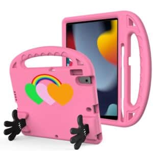 iPad 10.2 / iPad Pro 10.5 - Kids EVA Tablet case with holder - Pink