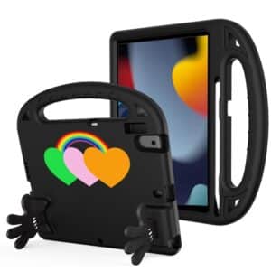 iPad 10.2 / iPad Pro 10.5 - Kids EVA Tablet case with holder - Sort