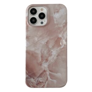 iPhone 14 Pro Max 2 i 1 Aftagelig Marble Pattern Cover Pink.