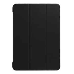iPad 9,7 Tre Fold læder flipcover Sort