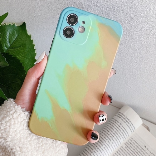 iPhone Figura cover - Gul