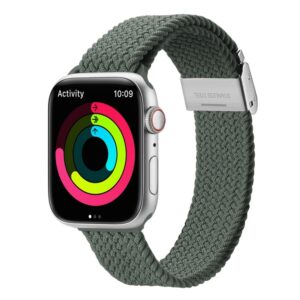 DUX DUCIS Apple Watch 38mm flettet nylonrem Grøn