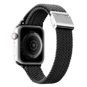 DUX DUCIS Apple Watch 42mm flettet nylonrem - Sort
